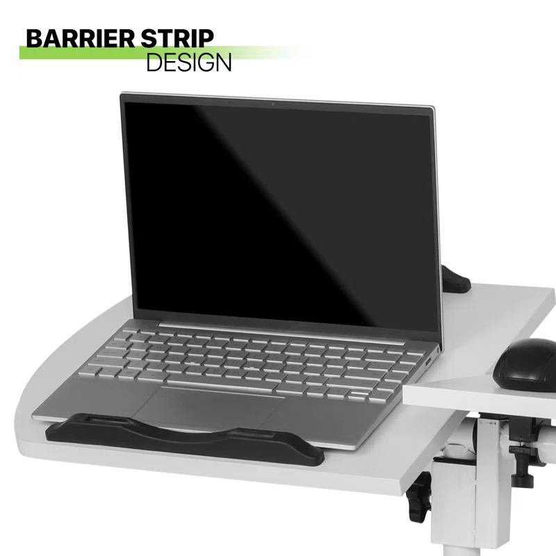 Bring Home Furniture Lifting Computer Desk, Multifunctional Standing Table, Laptop Cart with Mouse Pad for Small Spaces