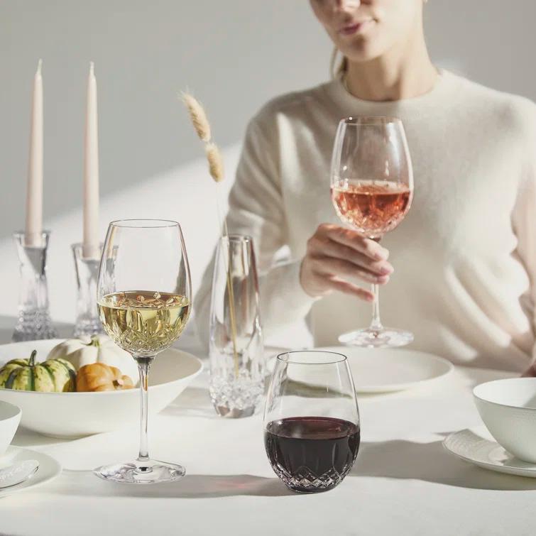 Waterford Lismore Essence Red Wine Stemless 20.5 fl oz, Pair & Reviews | Wayfair