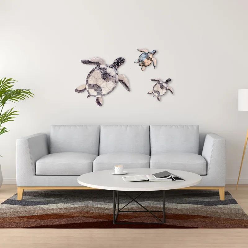 Eangee Home Design Handmade Coastal Landscape & Nature Wall Decor on Metal