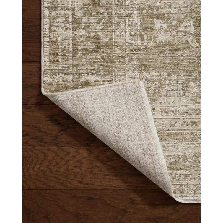 Honora Rug by Amber Lewis x Loloi - Khaki and Beige / 2' x 3'4"