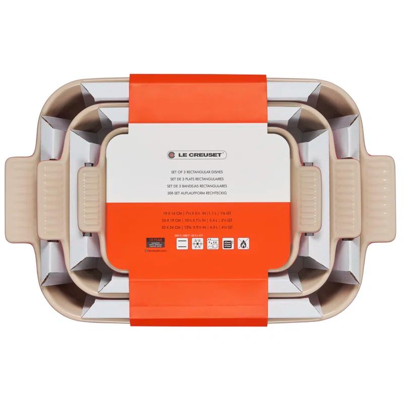 Le Creuset Le Creuset Stoneware 3 Piece Baking Dishes
