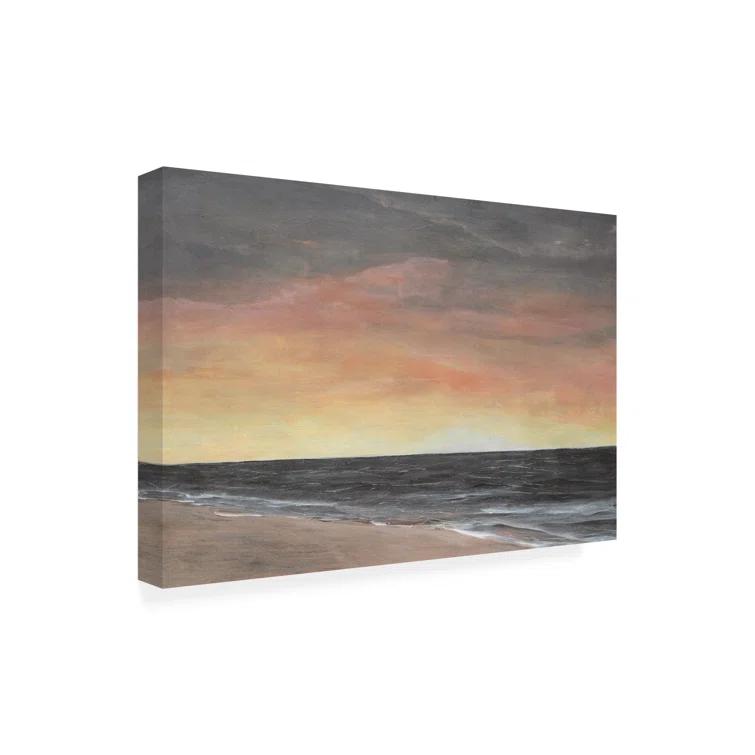 Trademark Fine Art Modern & Contemporary " Sunset Beach II "