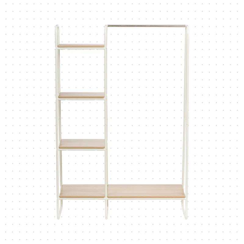 IRIS USA, Inc. Multi-Shelf Metal Garment Rack