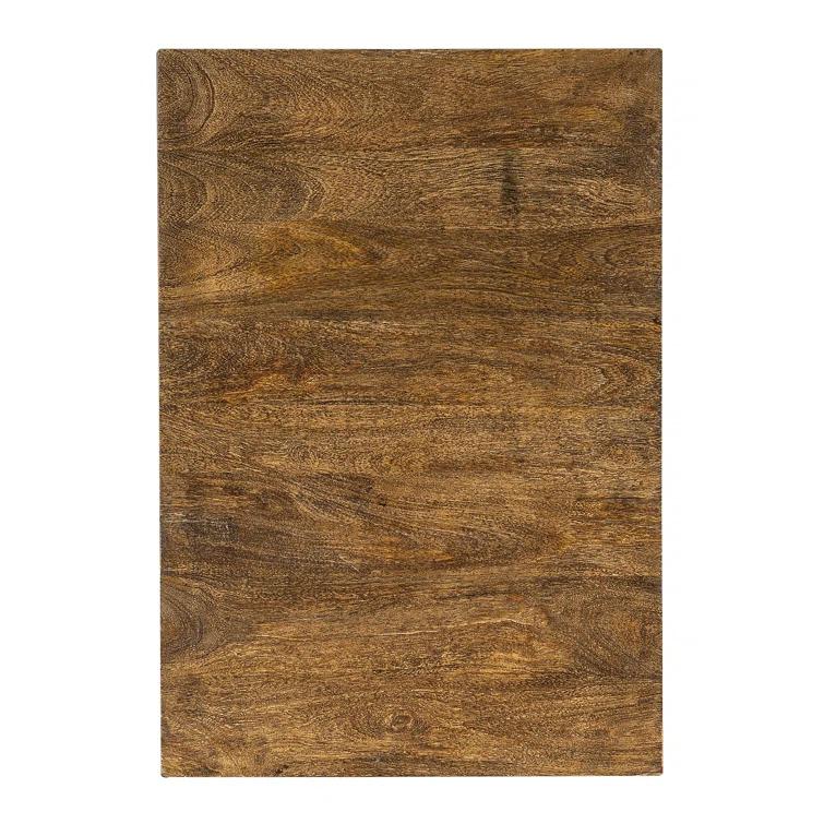 Chiseling Solid Wood Accent Cabinet
