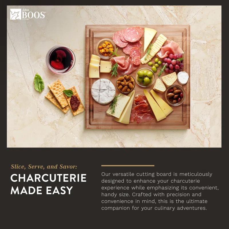 John Boos John Boos Chef's Collection Edge Grain 1.75" Maple Cutting Board with Groove