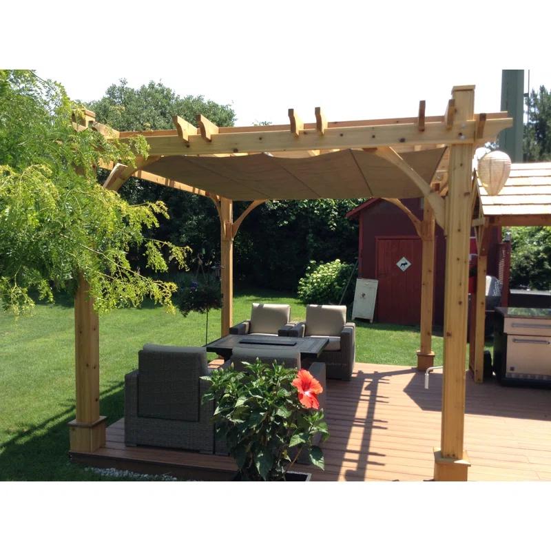Outdoor Living Today Breeze Solid Wood Pergola