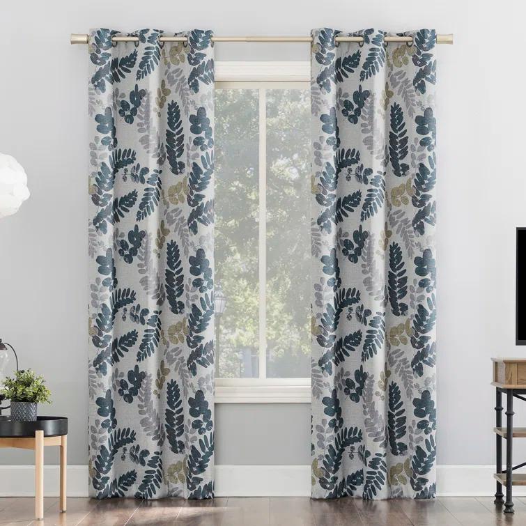 Sun Zero Alamea Synthetic Curtain Single Panel