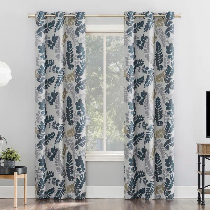 Sun Zero Alamea Synthetic Curtain Single Panel