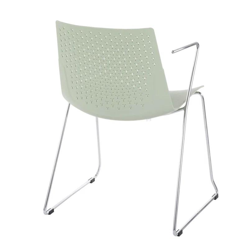 Ivy Bronx Matcha Contemporary Chair by LumiSource - Set of 2