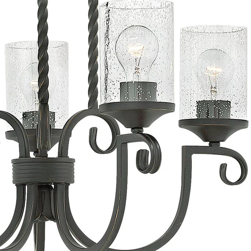 Hinkley Casa 5 - Light Shaded Classic / Traditional Chandelier