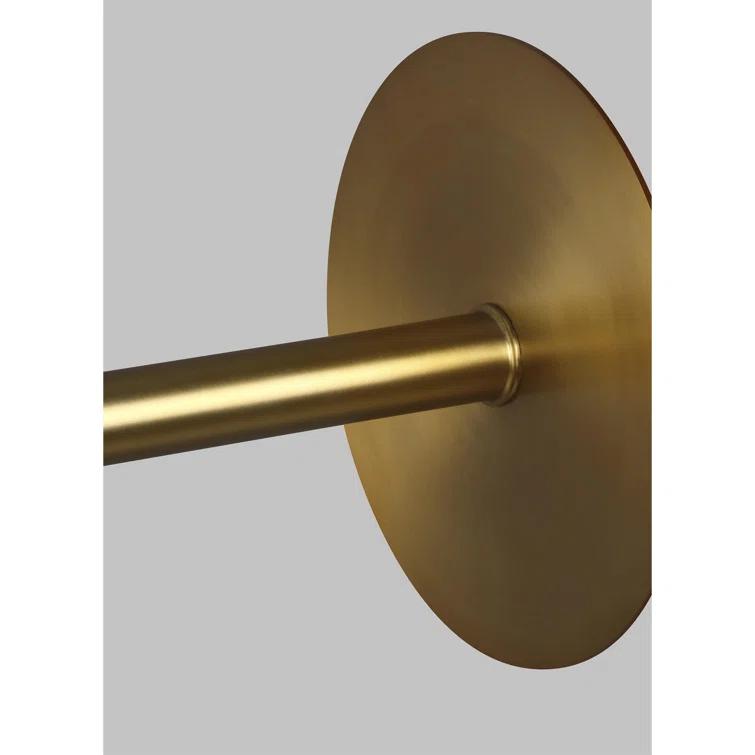 Nodes Large Linear Chandelier by Kelly Wearstler - Burnished Brass