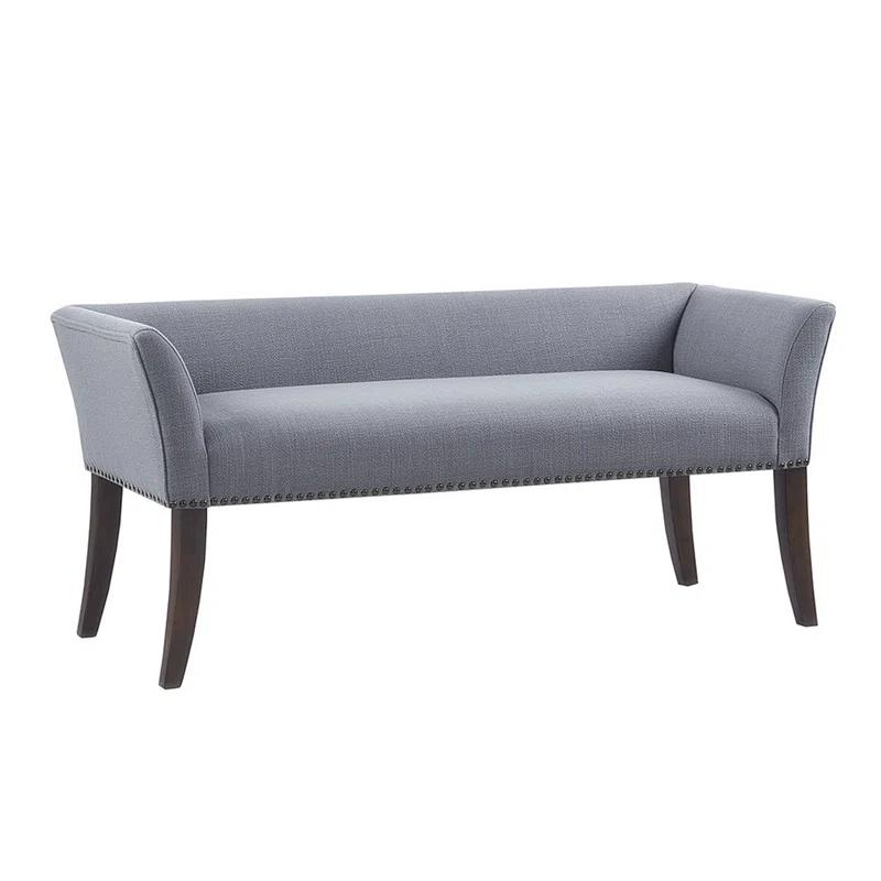GZMWON 1 Polyester Upholstered Bench Bedroom Bench Modern Bench Accent Bench