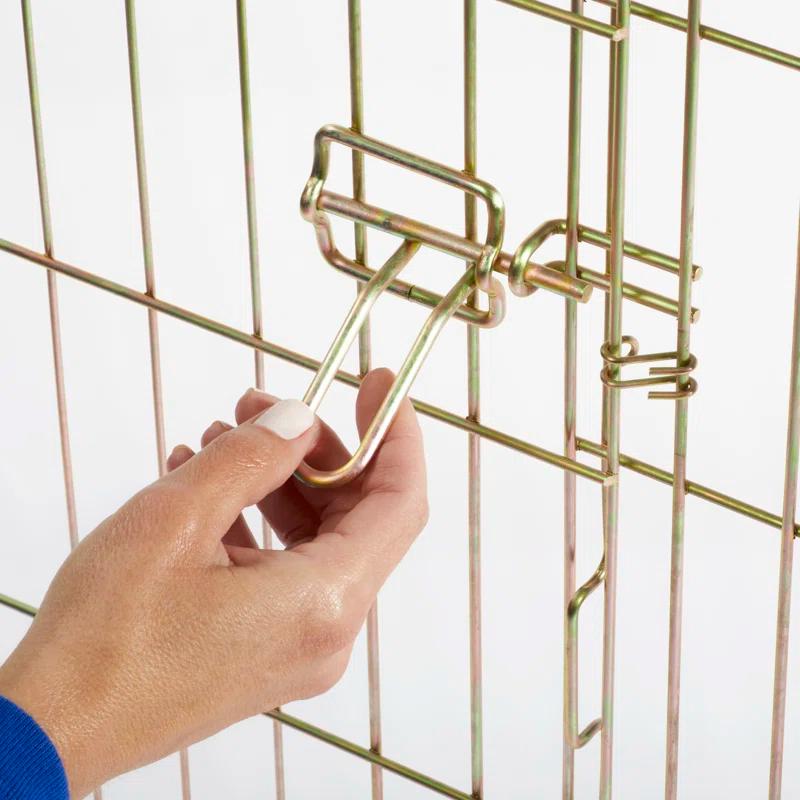 Midwest Homes For Pets MidWest Homes for Pets Gold Zinc Exercise Pen/Pet Playpen with Door