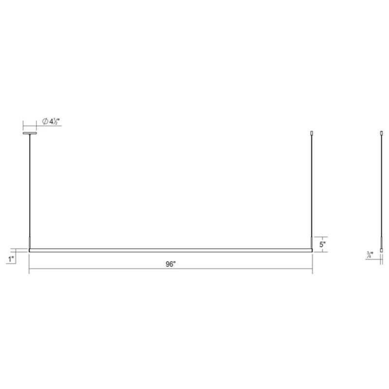 SONNEMAN Thin-Line™ 1 - Light LED Kitchen Island Pendant