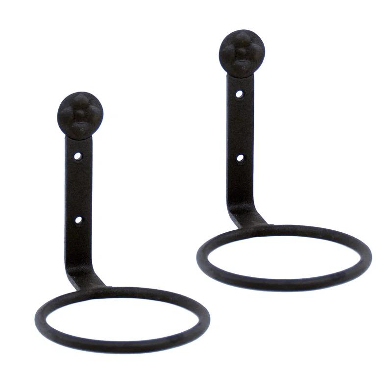 Metal Weather Resistant Bracket Plant Stand (Set of 2)