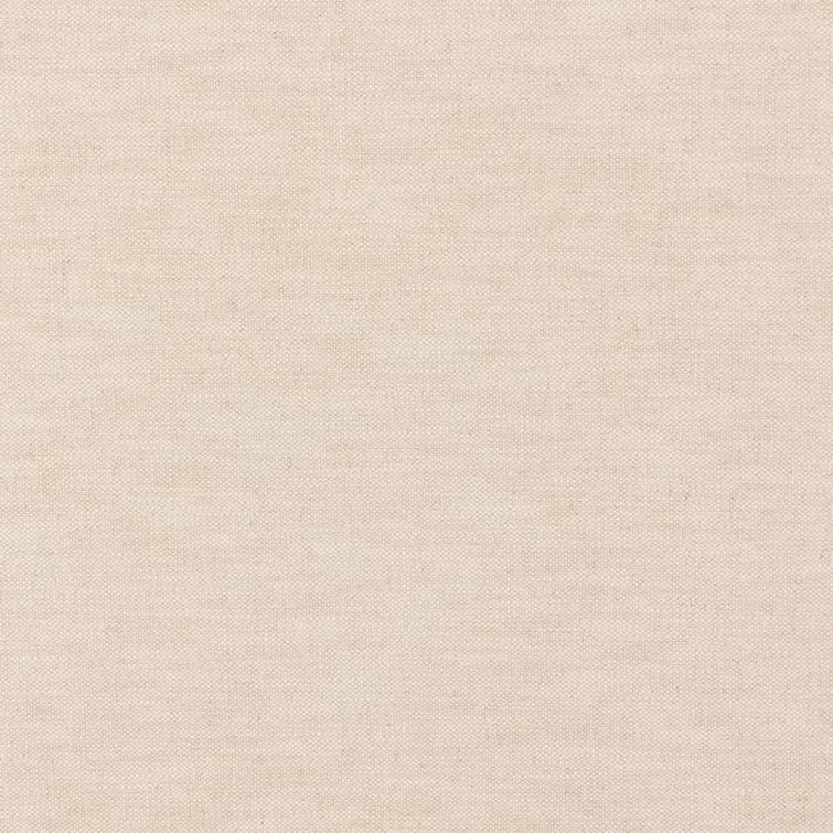 Martina Beige Upholstered Queen Bed with Metal Frame