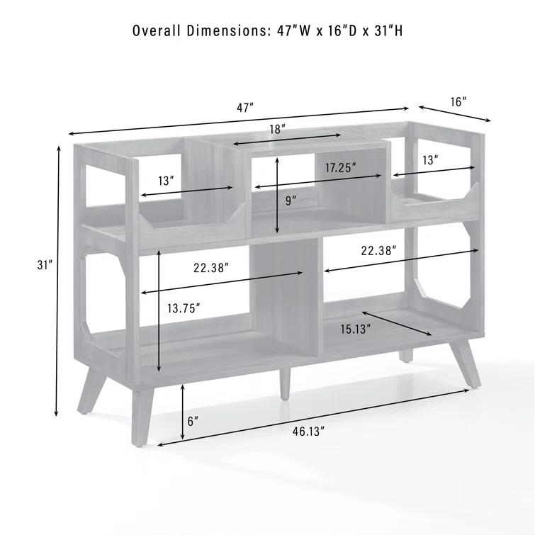 George Oliver Bailey Large Record Storage Console