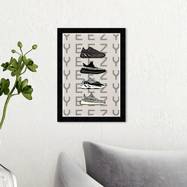 Wynwood Studio " Fashion And Glam Hypebeast Sneakers Shoes " Painting Print