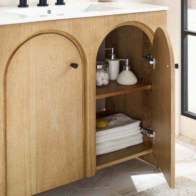 Modway Modway Appia 36'' Single Bathroom Vanity with Ceramic Top