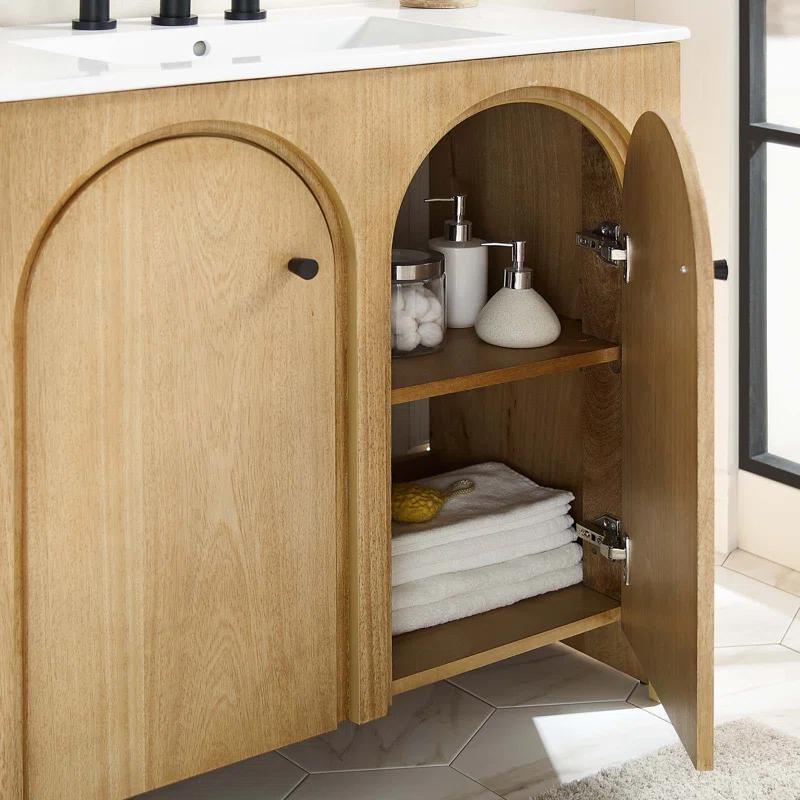 Modway Modway Appia 36'' Single Bathroom Vanity with Ceramic Top