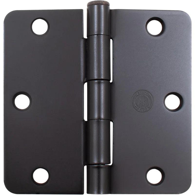 Stone Harbor Hardware 3-1/2" Door Hinges, 1/4" Radius Corner (Set of 2)