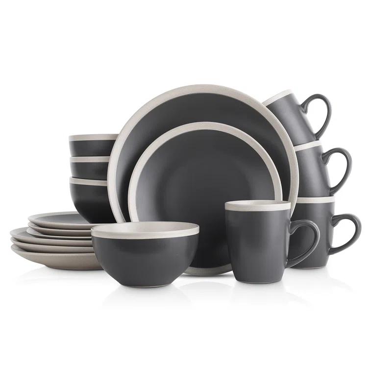 Stone Lain Stone Lain Serenity 32-Piece Dinnerware Set Stoneware