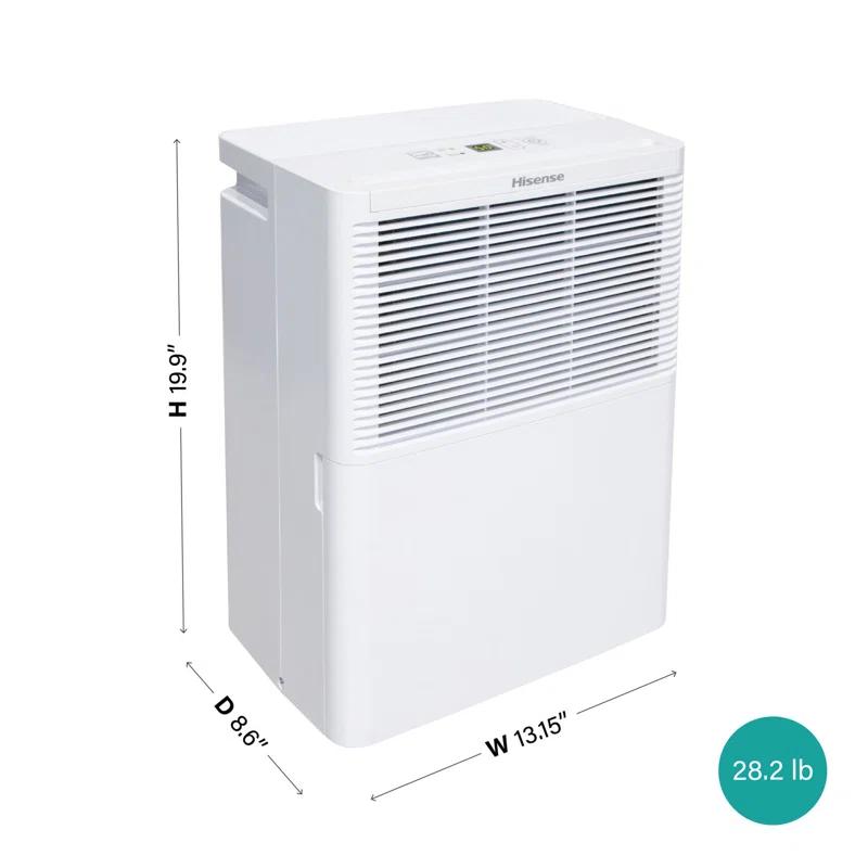 HiSense Hisense Energy Star 25-Pint Portable Dehumidifier with Auto-Shutoff
