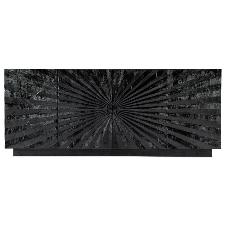 Hooker Furniture Commerce and Market Solid Wood TV Stand for TVs up to 75"