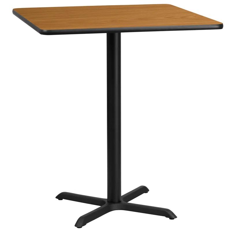 Flash Furniture Laminate Table Top with Table Height Base