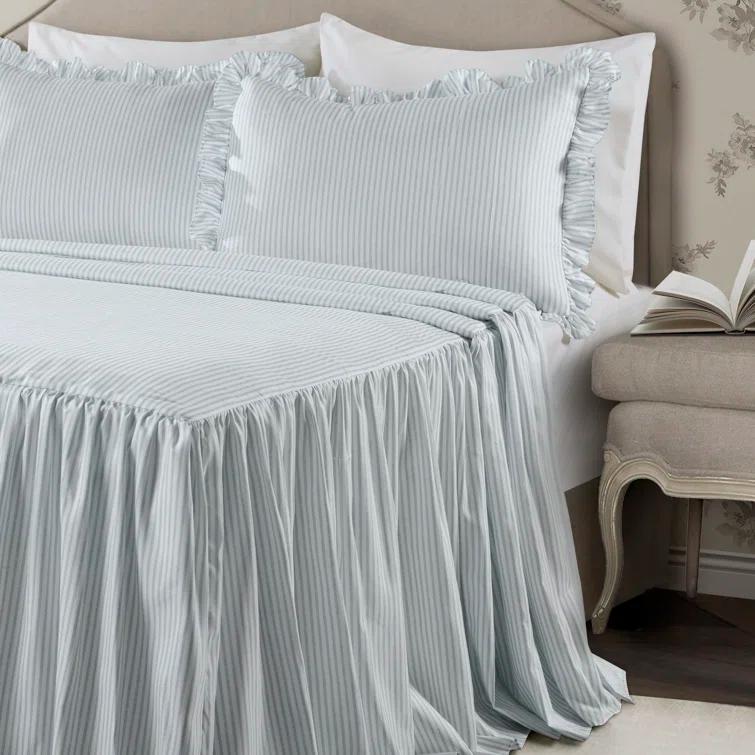 Lush Decor Reyna Microfiber Reversible 3 Piece Bedspread Set