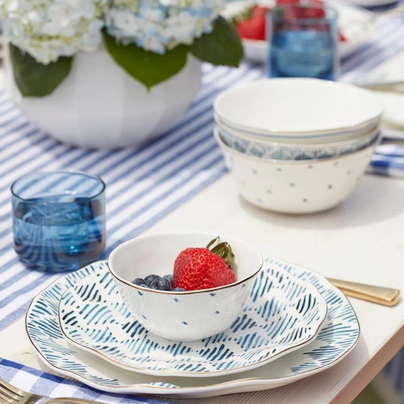Blue Bay 9 oz. 4 Piece Dessert Bowl Set