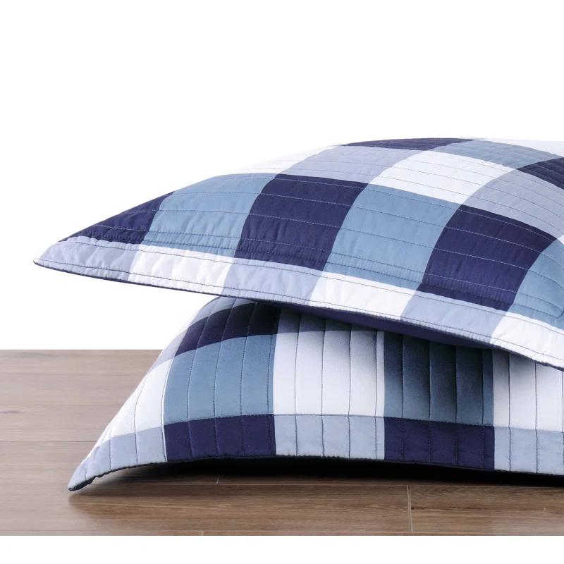 Truly Soft Buffalo Plaid Farmhouse / Country Plaid Quilt Set