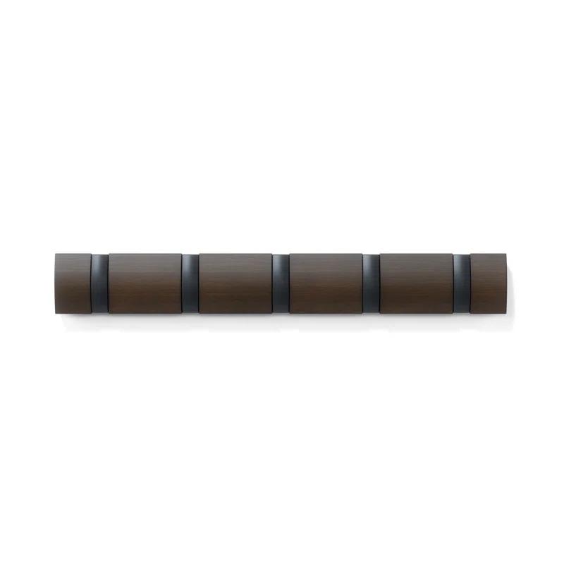 Flip 5 - Hook Solid Wood Coat Rack