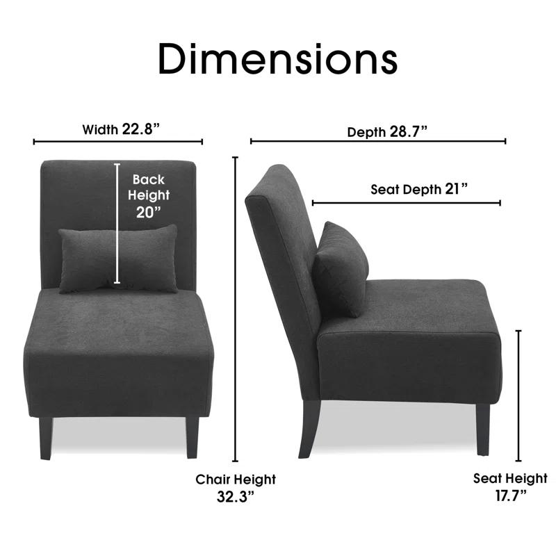 Serta Palisades Slipper Accent Chair