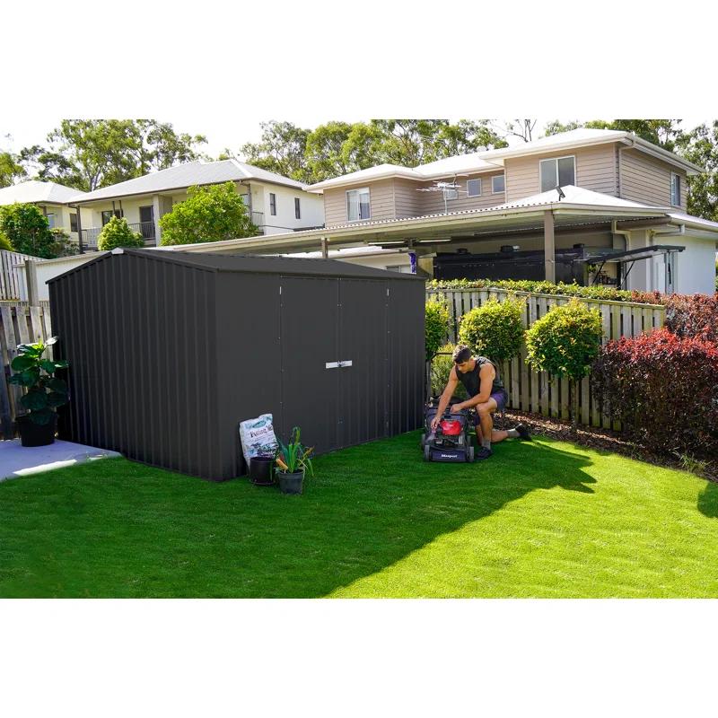 Absco Premier 10 ft. W x 10 ft. D Metal Storage Shed