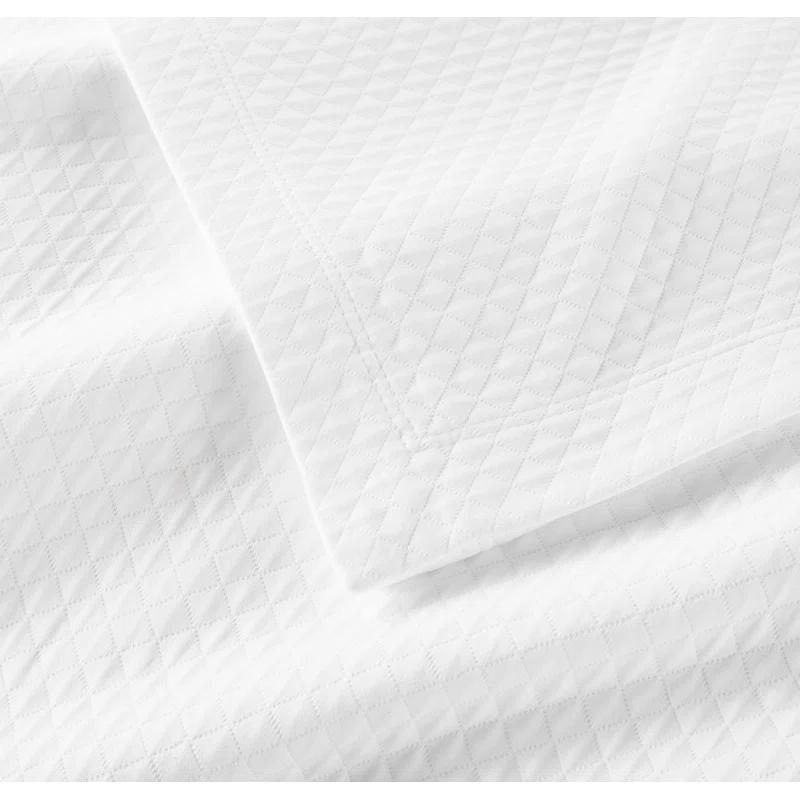 Oxford Modern & Contemporary Cotton Blend Coverlet