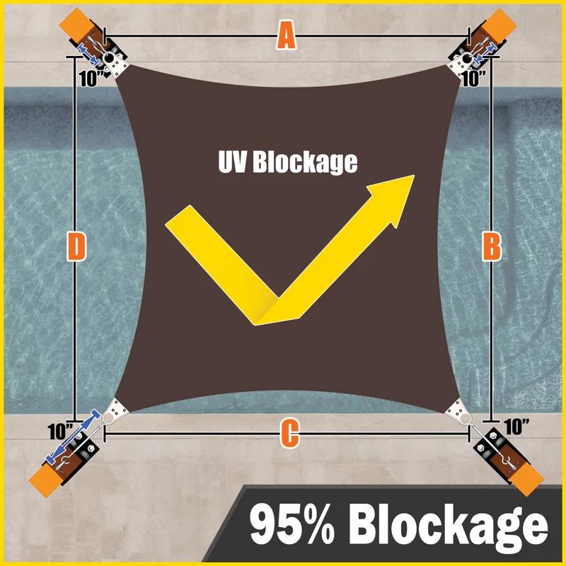 Royal Shade Royal Shade Super Ring Rectangle Shade Sail