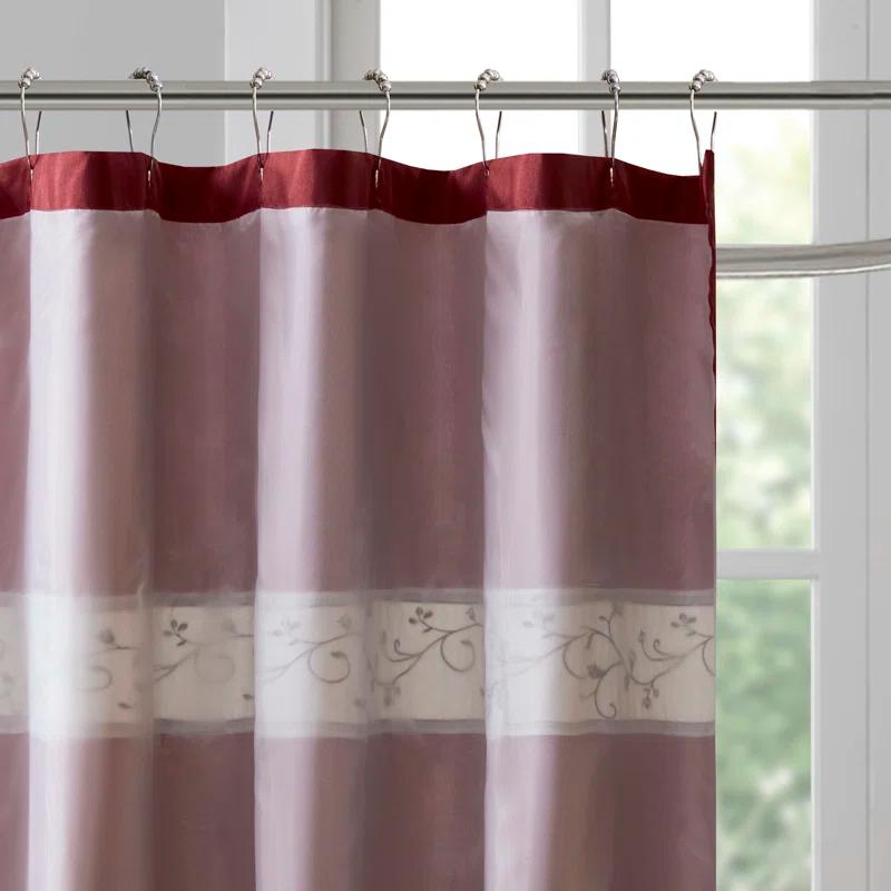 Madison Park Serene Polyester Shower Curtain