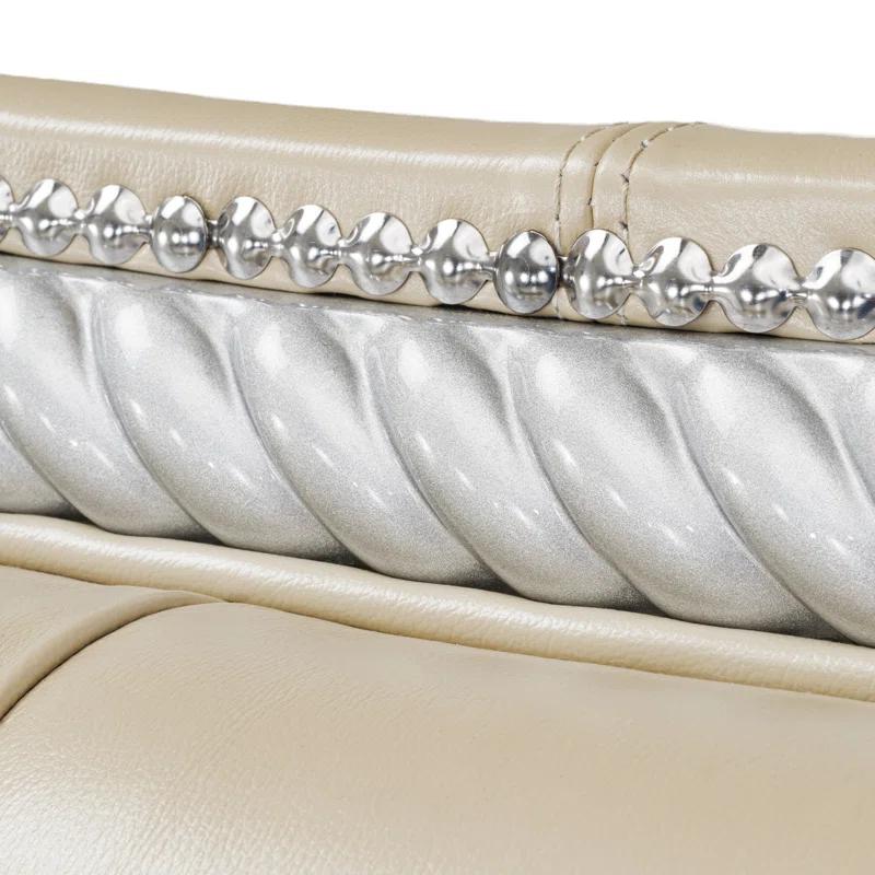 Michael Amini Hollywood Swank Upholstered Standard Bed