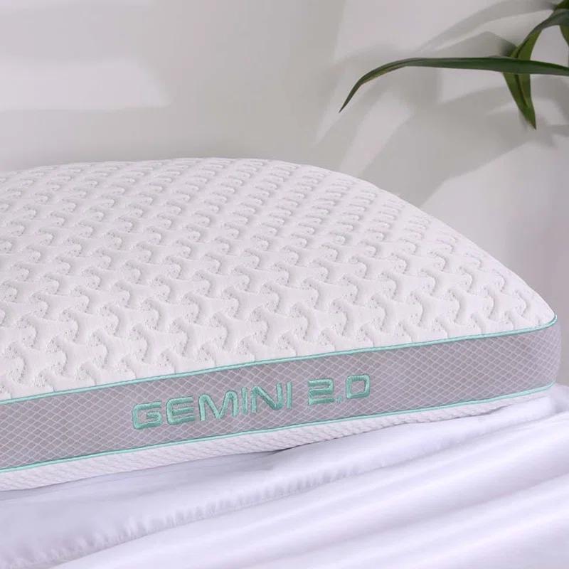 Bedgear Gemini Performance Pillow - Firm Support Pillow For Neutral/Warm Sleepers