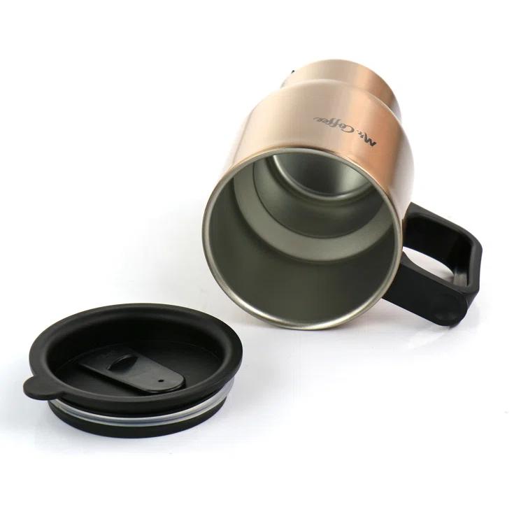 Mr. Coffee Double Wall Stainless Steel Water Bottle and Travel Mug Set