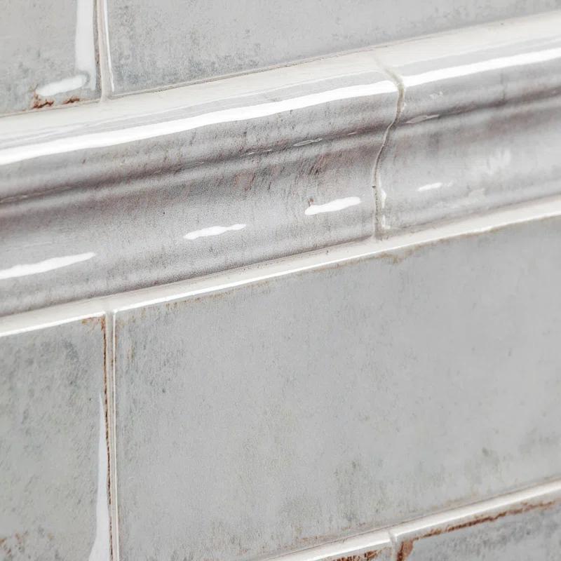 Bond Tile Chateau 12" x 2" Ceramic Quarter Round Tile Trim