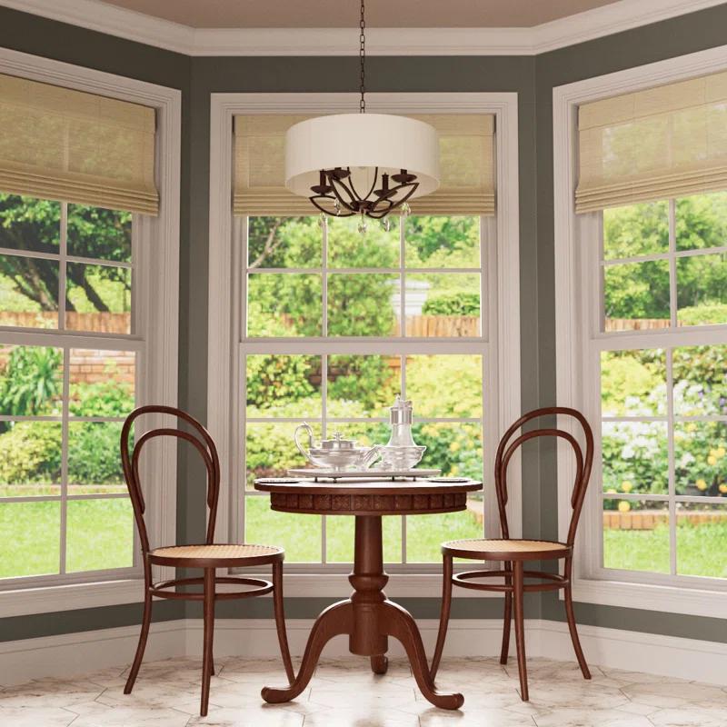 Ekena Millwork WM48 - Americraft Crown Moulding, 3 11/32"H x 2 5/8"P x 4 1/4"F x 96"L, Primed Finger-Joint Pine