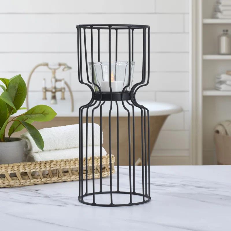 Elements Metal Tabletop Votive Holder