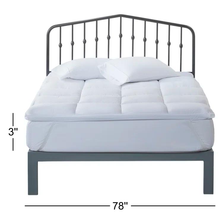 Becky Cameron Simply Soft Pillow Top Luxury Mattress Topper