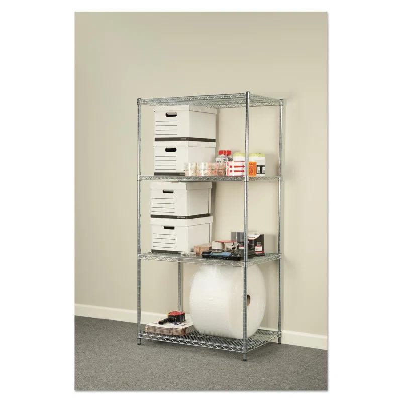 Alera® 36'' W Metal Shelving Unit
