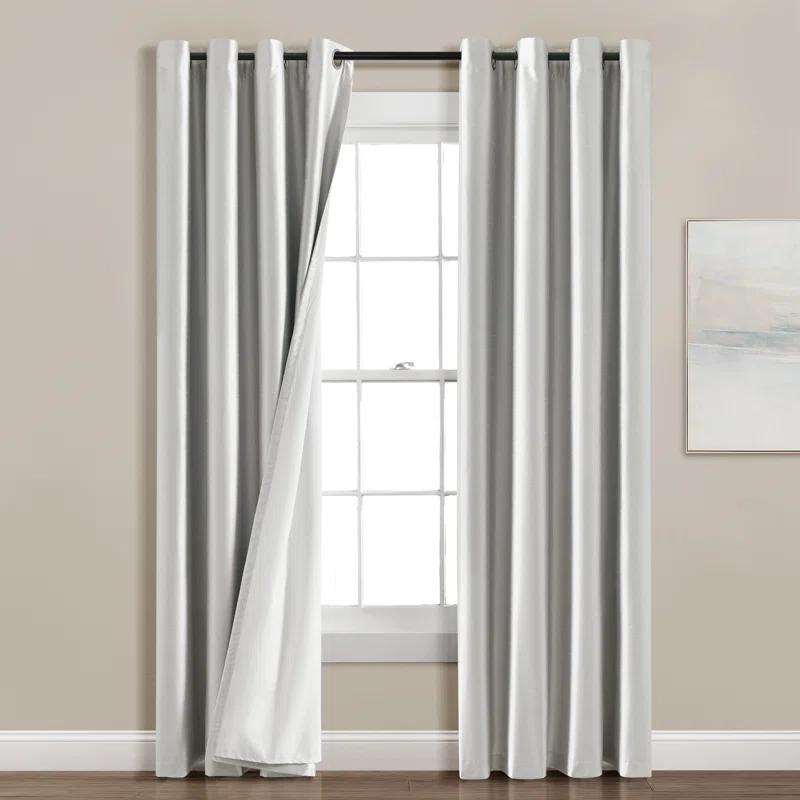 Lush Decor Blackout Curtain Single Panel