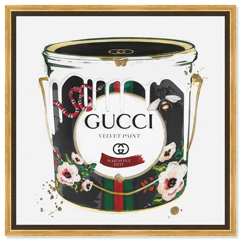 Oliver Gal Prints " Large Fashion And Glam Velvet Marmont Can "