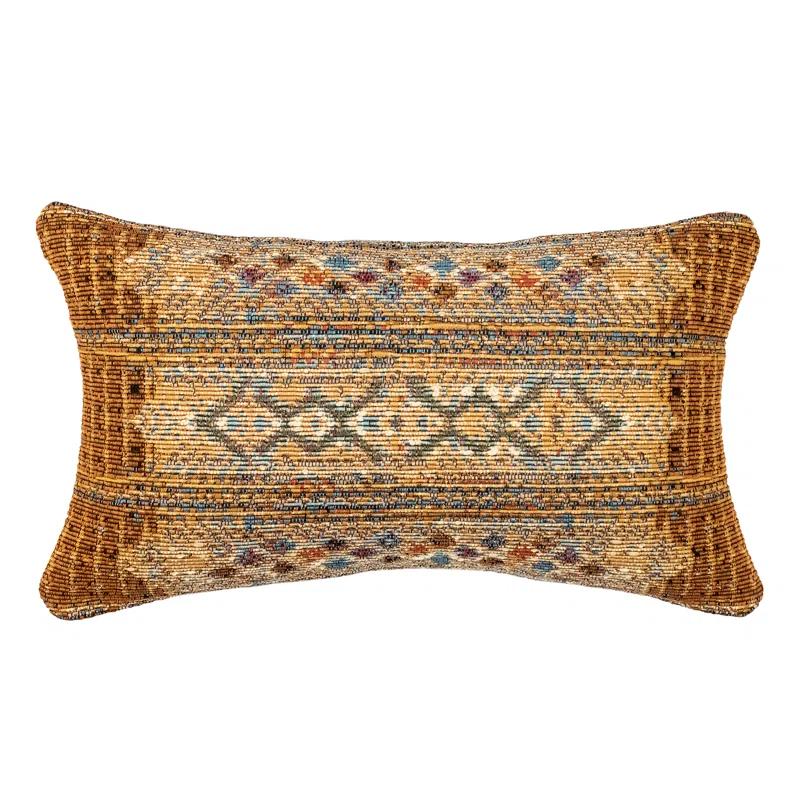 Geometric Indoor/Outdoor Throw Pillow