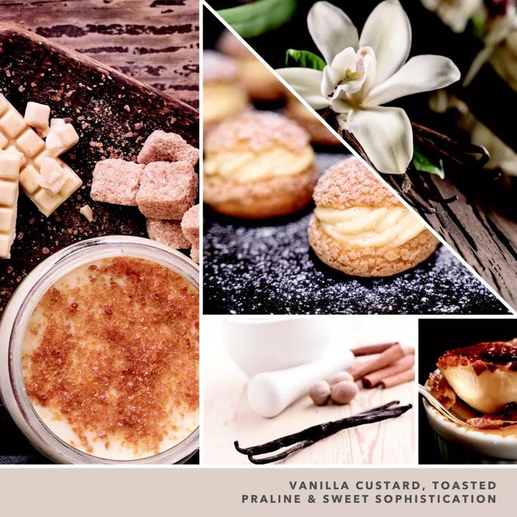 YANKEE CANDLE Signature Vanilla Crème Brulée Scented Candle